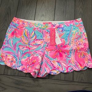 Lilly Pulitzer buttercup knit shorts